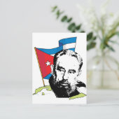Carte Postale Fidel Castro (Debout devant)