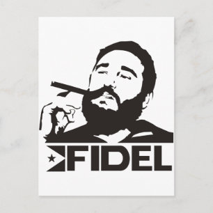 Carte Postale Fidel Castro