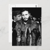 Carte Postale Fidel Castro 1959 (Devant / Derrière)