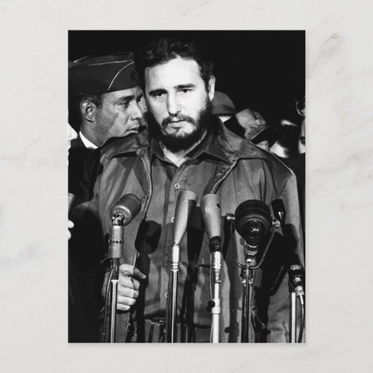 Carte Postale Fidel Castro 1959 (Devant)