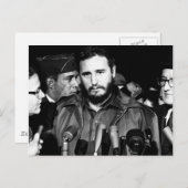 Carte Postale Fidel Castro 1959 (Devant / Derrière)