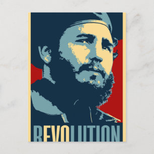 Carte Postale Fidel Castro - Président de la Révolution cubaine