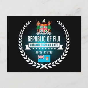 Carte Postale Fidji