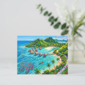 Carte Postale Fidji (Debout devant)