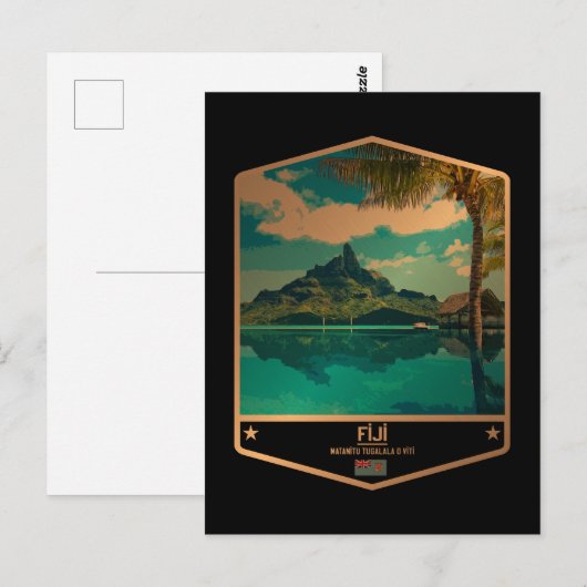 Carte Postale Fidji (Devant / Derrière)