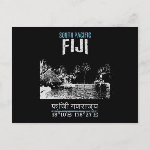 Carte Postale Fidji