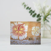 Carte Postale Fidji, art mural. (Debout devant)