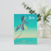 Carte Postale Fidji îles vintages cocotiers (Debout devant)