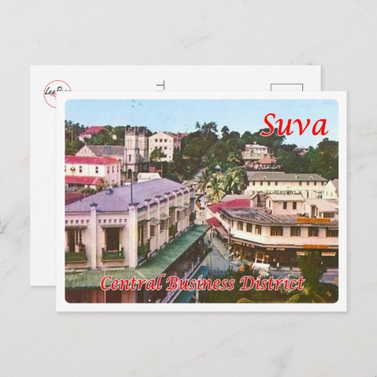 Carte Postale Fidji - Suva - (Devant / Derrière)