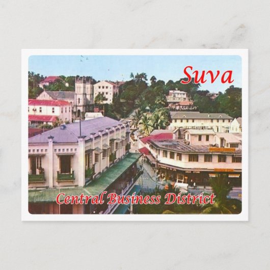 Carte Postale Fidji - Suva - (Devant)