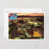 Carte Postale Fidji - Suva la nuit - (Devant / Derrière)