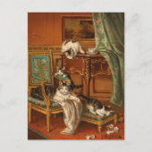 Carte Postale Fier chat-mère | Jules Le Roy (Devant)