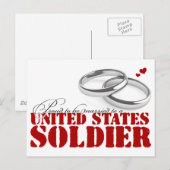 Carte Postale Fier d'être marié (Devant / Derrière)