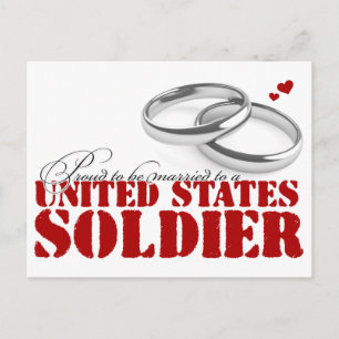 Carte Postale Fier d'être marié