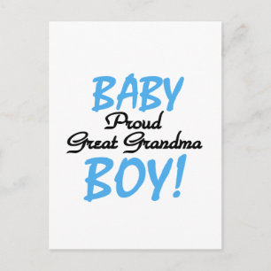 Carte Postale Fier Grand Grand Mamie Baby Boy Tshirts et cadeaux
