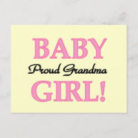 Fier Grand-mère Baby Girl Tshirts et cadeaux