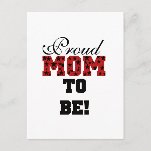 Carte Postale Fier maman d'être des tee-shirts et des cadeaux (Devant)