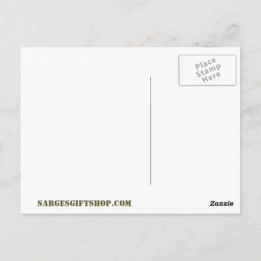 CARTE POSTALE FIER MEMBRE DE LA VASTE CONSPIRATIE DE DROITE (Dos)