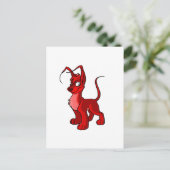 Carte Postale Fier rouge Gelert (Debout devant)