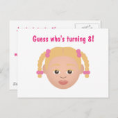 Carte Postale #FierDeMonNature Choose-My-Complexion Anniversaire (Devant / Derrière)