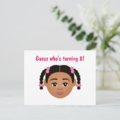 Carte Postale #FierDêtreMoi Choisis-Ma-Teinte Anniversaire (Debout devant)