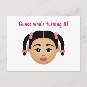 Carte Postale #FierDêtreNaturellementMoi Choisis-Ma-Teinte Anniv