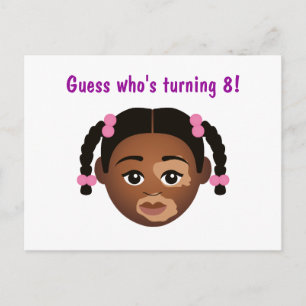 Carte Postale #FierDêtreNaturellementMoi Choisis-Ma-Teinte Anniv