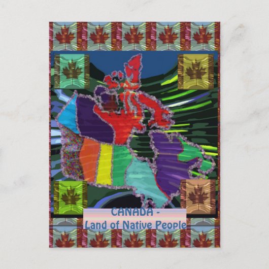 Carte Postale Fière canadienne (Devant)