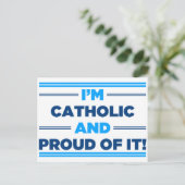 Carte Postale Fière catholique (Debout devant)