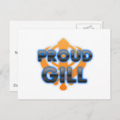 Carte Postale Fière Gill, Gpride de Gill (Devant / Derrière)