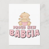 CARTE POSTALE FIÈRE NOUVELLE BABCIA (Devant)