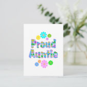 Carte Postale Fière Tante (Debout devant)