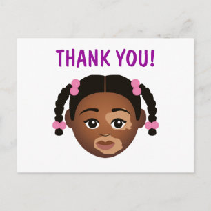 Carte Postale #FièreDeMaBeautéNaturelle Choisis-Ma-Teinte Merci