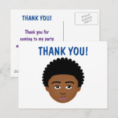 Carte Postale #FièreDêtreMoiNaturel Choisis-Ma-Teinte Merci (Devant / Derrière)