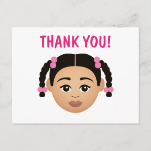 Carte Postale #FièreDÊtreMoiNaturel Choisis-Ma-Teinte Merci