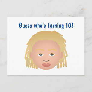 Carte Postale #FièreDêtreMoiNaturel Choisissez-Ma-Teinte Anniver