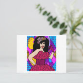 Carte Postale Fiers Drag Queen inspiré (Debout devant)