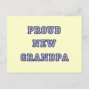 Carte Postale Fiers nouveaux T-shirts Grandpa-University