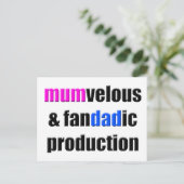Carte Postale Fiers parents (Debout devant)