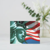 CARTE POSTALE FIERTÉ AMÉRICAINE (Debout devant)