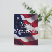 CARTE POSTALE FIERTÉ AMÉRICAINE (Debout devant)
