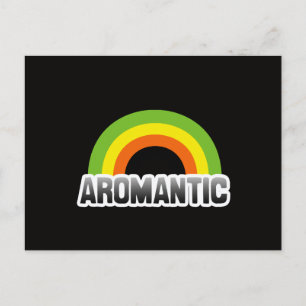Carte Postale Fierté aromantique