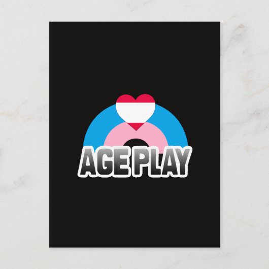 Carte Postale Fierté de jeu d'âge (Devant)