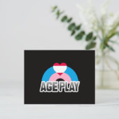 Carte Postale Fierté de jeu d'âge (Debout devant)