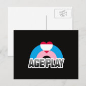 Carte Postale Fierté de jeu d'âge (Devant / Derrière)