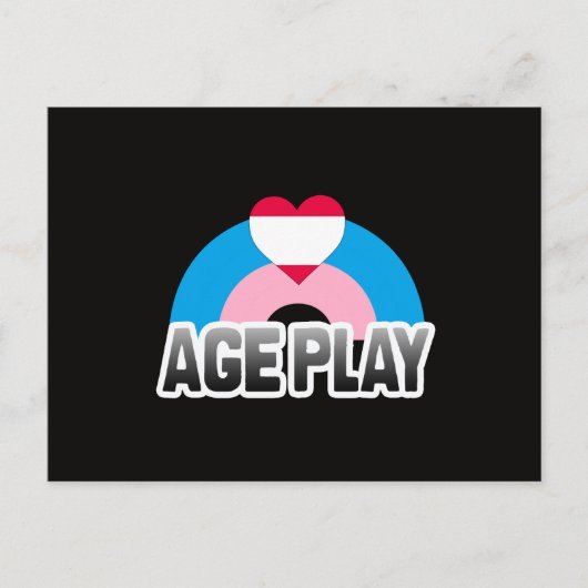Carte Postale Fierté de jeu d'âge (Devant)