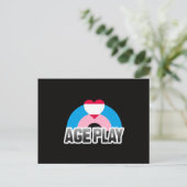 Carte Postale Fierté de jeu d'âge (Debout devant)