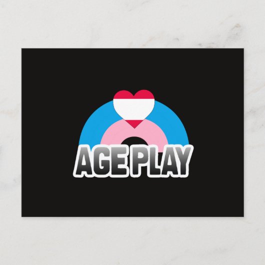 Carte Postale Fierté de jeu d'âge (Devant)