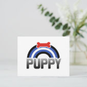 Carte Postale Fierté de jeu de chiot (Debout devant)