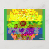 Carte Postale fierté de la pleine floraison (Dos)